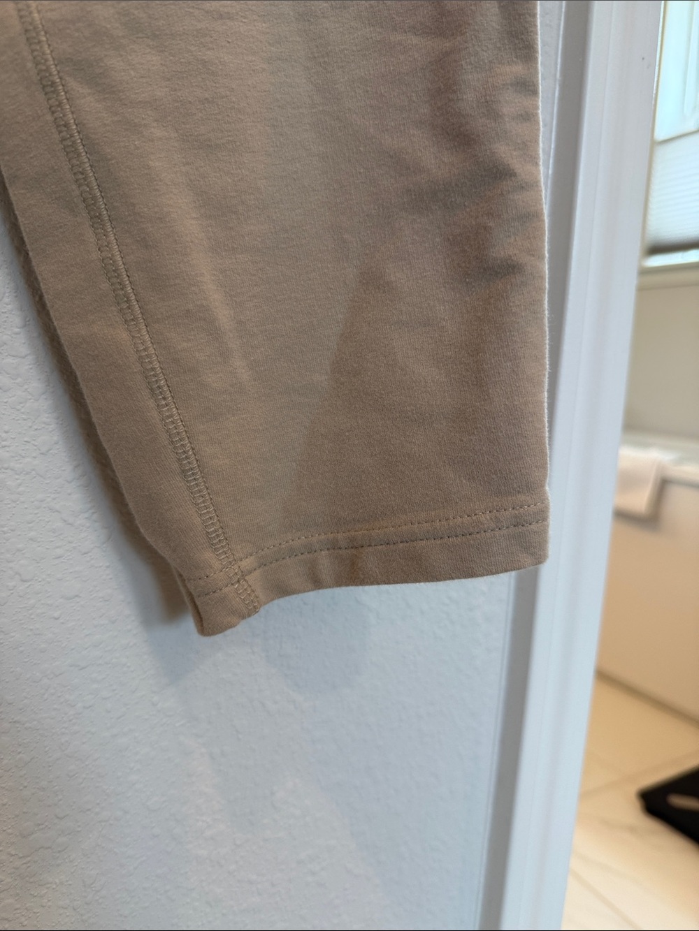 Mack Weldon Drawstring Joggers - Tan - Picture 5 of 9